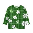thumbnail image 2 of Pullover de Cuello Redondo de Impresión Casual de St. Patrick para Niños Y Niñas, 2 of 5