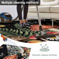 thumbnail image 5 of Spring Mushrooms Outdoor Rug for Patio/Deck/Porch, Non-Slip Large Area Rug 5 x 8 Ft, Farmhouse Pastoral Botanical Stars Rustic Indoor Outdoor Rugs Washable Area Rugs, Camping Rug Carpet Runner, 5 of 8