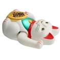 thumbnail image 1 of Chinese Lucky Cat, Battery Operated, Waving Arm, 6 Inches,  Luck Symbol, Safe Plastic Material, 1 of 8
