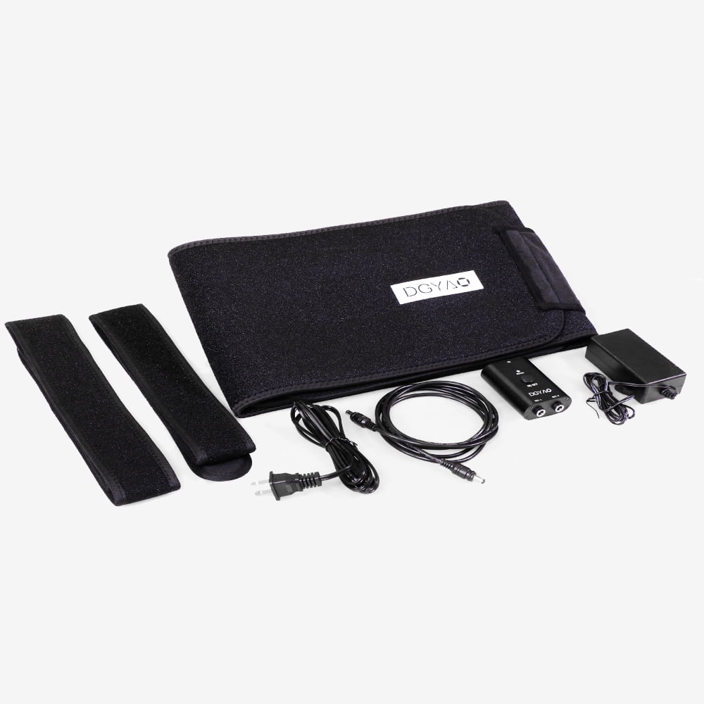 DGXINJUN Portable Red & Infrared Light Belt – Dual Light Muscle Relaxation, Comfortable Home/Office Use