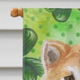thumbnail image 3 of Carolines Treasures BB9852CHF Shiba Inu Saint Patricks Flag Canvas - House Size, 3 of 4