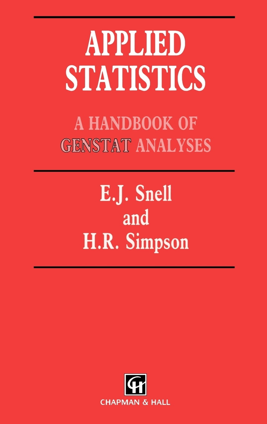 Chapman & Hall/CRC Texts in Statistical Science: Applied Statistics