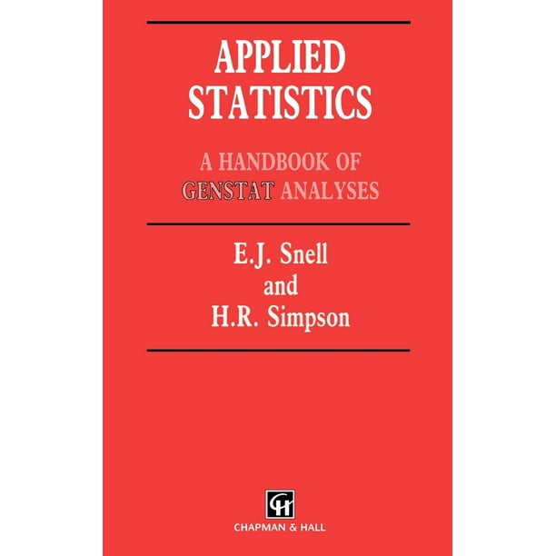 Chapman & Hall/CRC Texts in Statistical Science: Applied Statistics