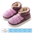thumbnail image 3 of Tenis Zapatillas planas de algodón antideslizantes térmicas antideslizantes en artículos para el hogar (36-37) rosa Likrtyny Tenis De Mujer Tenis De Hombre, 3 of 5