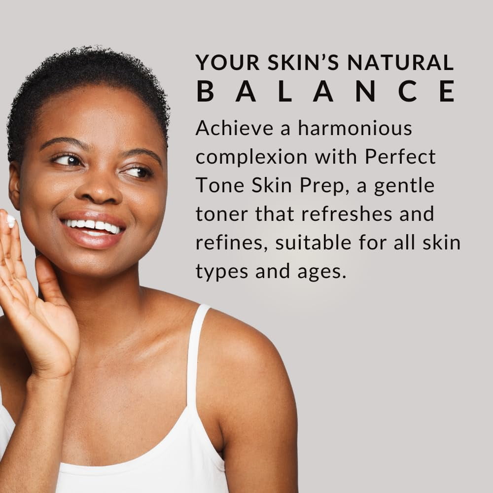 Flori Roberts Perfect Tone Skin Prep - Hydrating Face Toner - Perfect Deep Cleansing Skin 8fl oz.