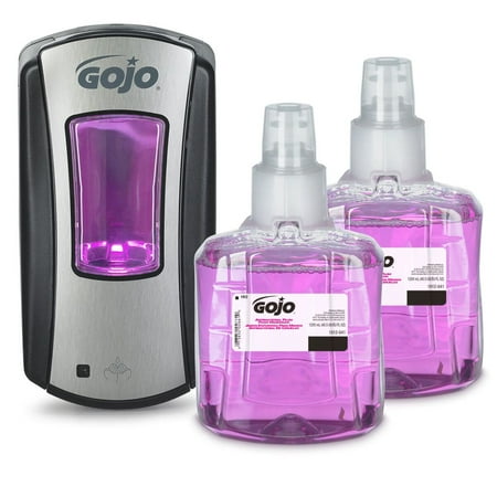 GOJO® LTX-12™ Antibacterial Plum Foam Handwash Starter Kit - DISCONTINUED (1912-D1)