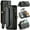 Black, variant on Crossbody for Samsung Galaxy A23 Case Wallet【RFID Blocking】with 10-Card Holder Zipper Bills Slot, Soft PU Leather Magnetic Shoulder Wrist Strap for Galaxy A23 Wallet Case Women