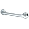 thumbnail image 3 of Kingston Brass DR714128 Metropolitan 12" Grab Bar, 1-1/4" Diameter, Brushed Nickel, 3 of 7