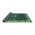 thumbnail image 2 of Ahgly Company Indoor Rectangle Abstract Turquoise Blue Modern Area Rugs, 5' x 7', 2 of 4