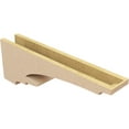 thumbnail image 5 of 5"W x 30"D x 10"H Thin Diane Rough Cedar Woodgrain TimberThane Corbel, Primed Tan, 5 of 6