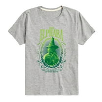 Wicked - Elphaba the Wicked Witch Of the West - Boys Toddler and Youth Short Sleeve Graphic Tee