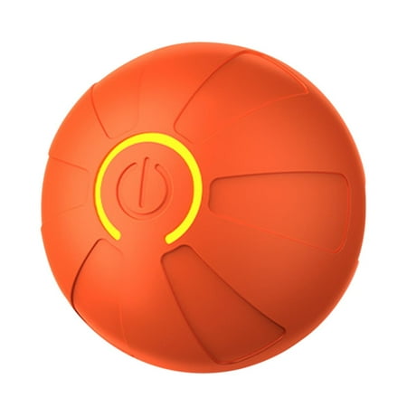 ZZkhGO Vibrating Dog Toy Interactive Bouncing Moving Ball Automatic Shaky Pet Toy with LED Light for Small Medium Dogs Indoor Outdoor