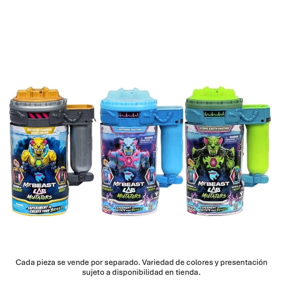 Figura de Acción Mr Beast LAB Mutators Chamber Varios Modelos 1 Pieza