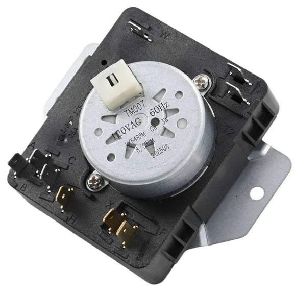APPLAYERR Metal Plastic Dryer Timer 120VAC 60HZ OEM W10186032 For Kenmore Sears Dryer Models 110.6125201 110.7120201