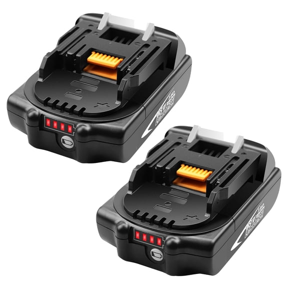 2Pack3.0Ah BL1815 Battery Replacement for Makita 18V Battery Lithium ion BL1830B BL1815N BL1820 BL1820 BL1830 BL1840 BL1850 BL1840B BL1860 BL1840B