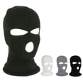 thumbnail image 6 of 3 Hole Winter Knitted Mask Outdoor Sports Full Face Cover Ski Warm Balaclava, 6 of 17