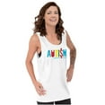 thumbnail image 4 of Autism Awareness Advocate Puzzle Tank Top T Shirts Men Women Brisco Brands X, 4 of 6