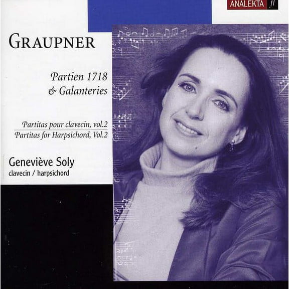 Genevi Ve Soly - Partitas for Harpsichord 2 - Music & Performance - CD