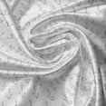 thumbnail image 5 of Ambesonne Anchor Window Valance, Wave Pattern, 54" X 12", Grey Pale Grey White, 5 of 5