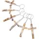 thumbnail image 1 of unbranded 6Ud Colgante Creativo Cruzado Para Llaves Único Multicolor, 1 of 6