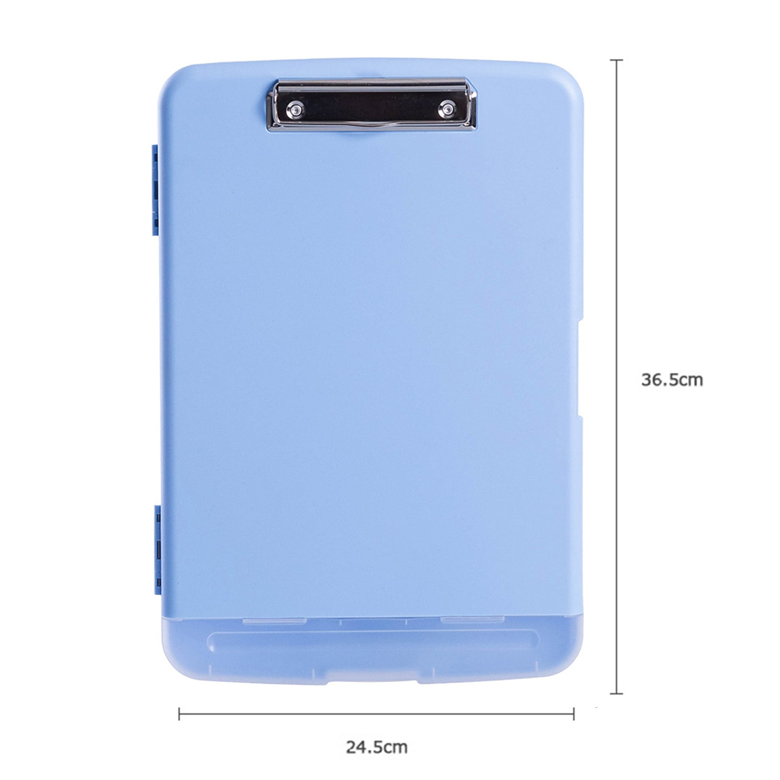 Sylvtty Heavy Duty Clipboard with Storage And Pen Holder Black Enclosed Clipboard Box for Nurses Drivers Contractors Teachers