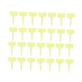 thumbnail image 3 of Raindrops 100Pcs T Shaped Yellow Plastic Waterproof Nursery Garden Labels Markers Plant Tags for Gardening, 3 of 7