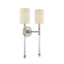 Fremont 2-Light Wall Sconce in Satin Nickel