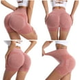 thumbnail image 4 of BemorRun Women High Waisted Butt Lifting Shorts Lounge Athletic Gym Yoga Shorts, 4 of 6