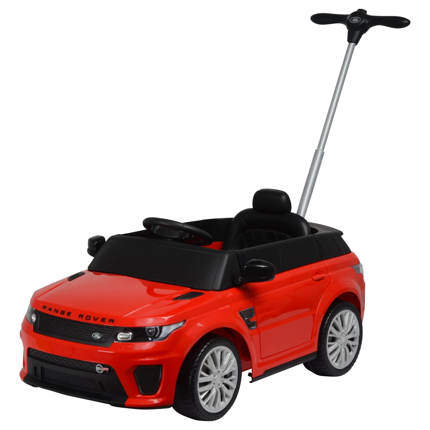 Kool Karz Land Rover Range Rover SVR 12V Electric Ride on Toy Car, Red ...