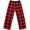 Yarn Dyed Lattice Deep Black Red, variant on Boys Pajama Pants 3 Pack Sleep Pants Soft Elastic Waist Kids Pajama Bottoms Plaid Lounge Pants with 2 Pockets