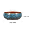 thumbnail image 2 of Masteelf Ceramic Planter for Water Lily and Lotus Flowers 1 Set Hydroponic Flower Pot Water Plant Container, 2 of 8