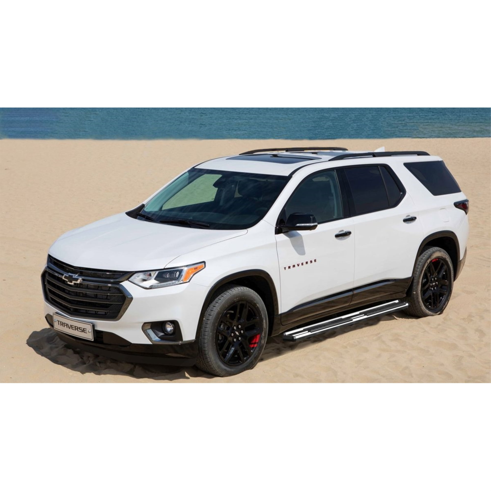 20182022 Chevrolet Traverse Stainless Steel + PE Step Area Polish