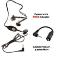 thumbnail image 5 of Verizon Wired Headset Handsfree Earphones Dual Earbuds Headphones Compatible With LG Stylo 3, V30, G7 ThinQ G6, V20 V35 ThinQ, 4, G5, G Pad 7.0 X8.3 F2 (8.0) 8.3 8.0 F 8.0 10.1, 5 of 5