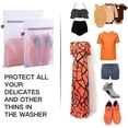 thumbnail image 3 of Laundry Bag Mesh Wash Bags, Washing Machine Wash Bag, Net Washer Sack with Zipper, Dryer Pouch for Cleaning and Drying Cloths, Garment, Delicates, T-shirt, Underwear, Bra, Pant, Small Toys, 3 of 4