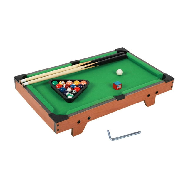 VONKY Kids Pool Table Set Office Use Mini Billiards Table for Family Children Kids