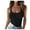 Black, variant on Lindreshi Tank Tops for Women Womens Vest Sleeveless Cami Ladies Strappy Flared Plus Size Tops Shirt