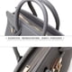 thumbnail image 4 of Bolsos de mujer 2025 Otoño e Invierno Nuevo bolso con cremallera Bolso de belleza europeo y americano Bolso de platino con patrón de lichi Bolso de mano de hombro diagonal para mujer, 4 of 5