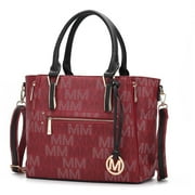 MKF Collection Siena Tote Bag Vegan Leather Shoulder Bag Purse by Mia K