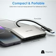 thumbnail image 4 of WAVLINK Adaptador USB C y USB 3.0 a Dual 4K DisplayPort/HDMI, divisor de monitor Displaylink de visualizaci&oacute;n extendida para monitor dual 4K@60Hz, divisor HDMI/DP compatible con Mac M1-M4,, 4 of 9