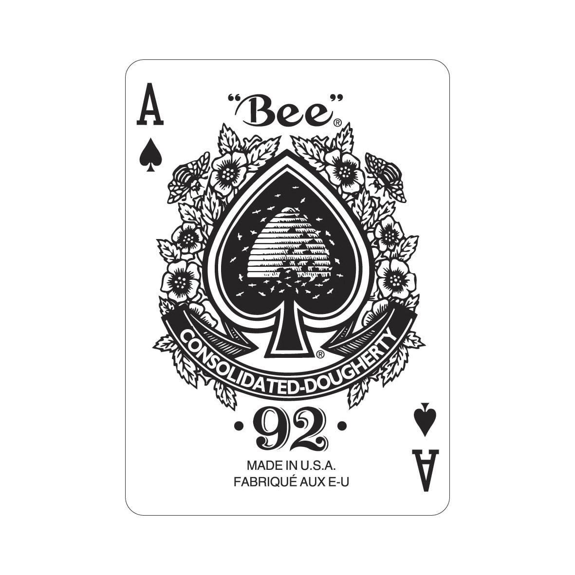 Bicycle® Bee Premium Playing Cards (Pack of 24)