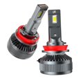 thumbnail image 3 of Miulika 2 Pieces Car LED Headlight Bulbs 6000LM Auto Assembly Spare Part Light Bulbs H11, 3 of 9