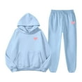 thumbnail image 4 of Women'S Sweatsuits 2 Piece Outfits - Long Sleeve Hoodie With Sweatpants Matching Sweat Sets for Women Outfit Sets for Women, 4 of 4