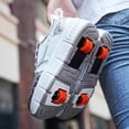 thumbnail image 3 of Yunkctuk Kids Roller Skate Shoes with 2 Detachable Wheels, Sneakers for Boys Girls Birthday Thanksgiving Christmas Day, 3 of 6