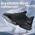 thumbnail image 4 of LAoutun Steel Toe Shoes for Men Lightweight Work Shoes Mens Breathable Puncture Proof Work Sneakers, 4 of 5