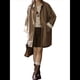 thumbnail image 2 of Chaqueta Vaquera Holgada con Botones de Gran Tamaño para Mujer Marrón S, 2 of 10