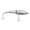 Chrome, variant on Berkley Magic Swimmer® Freshwater, 3.75 in, Swimbaits, Perfect Ghost (1 Count)