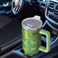thumbnail image 4 of 1pc Dog mother 40oz Tumbler with Straw & Handle - Insulated Stainless Steel Cup | Holiday Gift for Man Women (Christmas, Valentine's, Birthday), 4 of 5