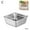 Square basin series, variant on Large Stainless Steel Dish Tub Square Basin Multi-Purpose Kitchen Sink for Washing Pans Vegetables