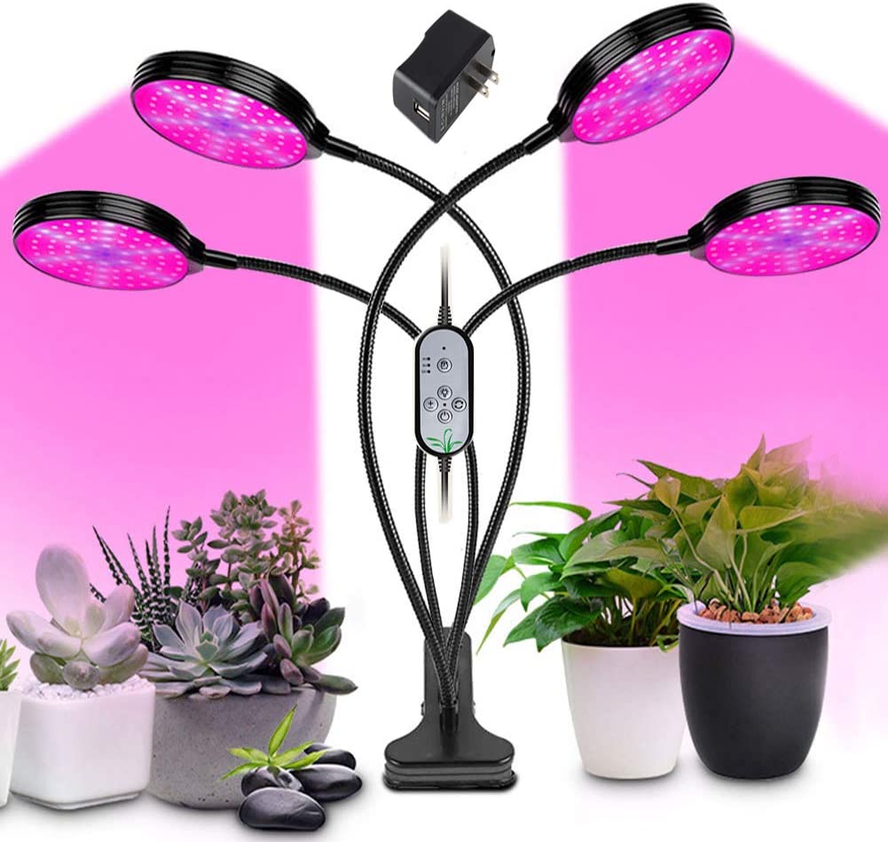 LED Grow Light Clipon Plant Lamp for Indoor Plants Upgraded Version