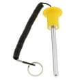 thumbnail image 3 of yotijay 3xWeight Stack Pin Accessories Multipurpose Stainless Steel Weight Machine Pin Yellow 10x100mm, 3 of 9